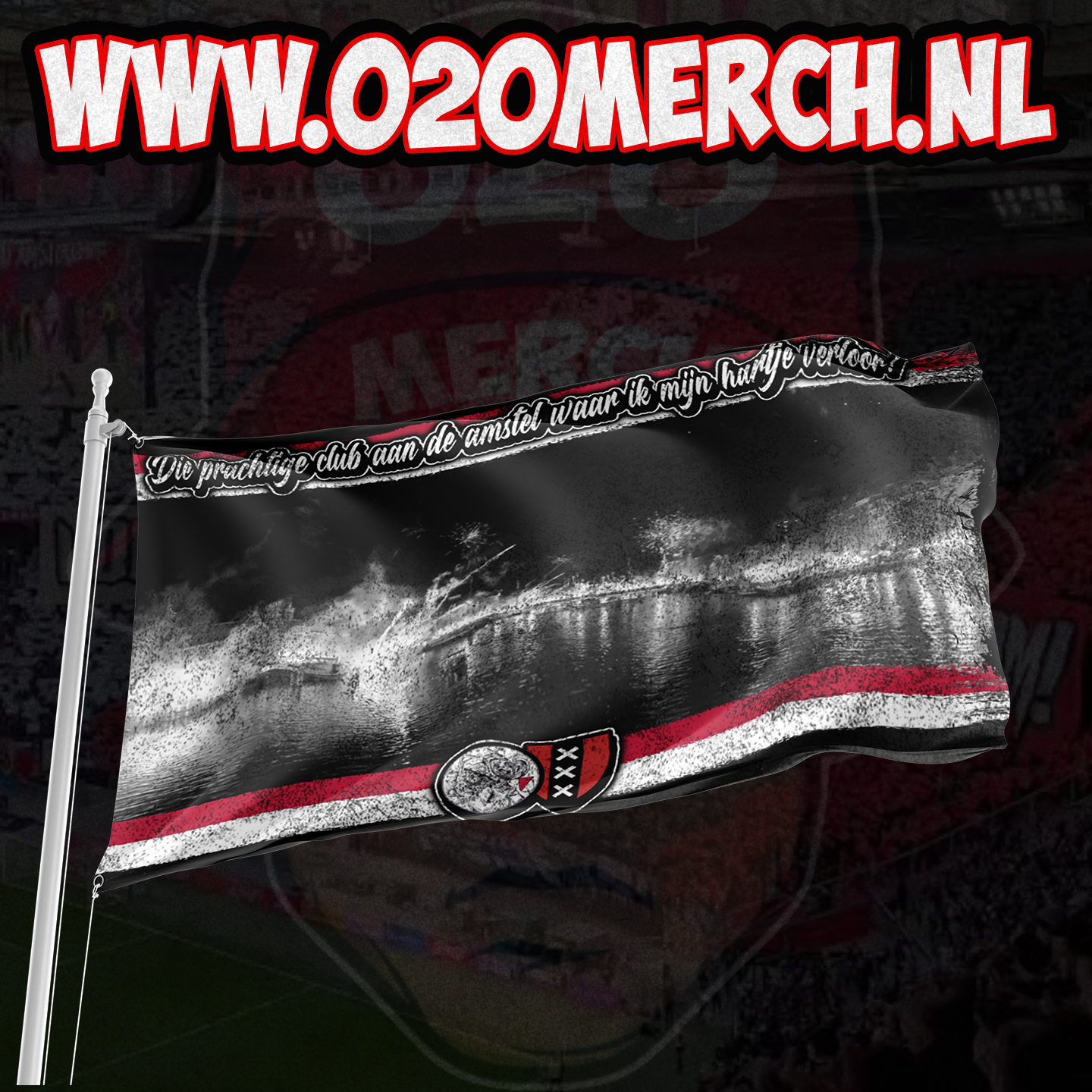 Die prachtige club vlag