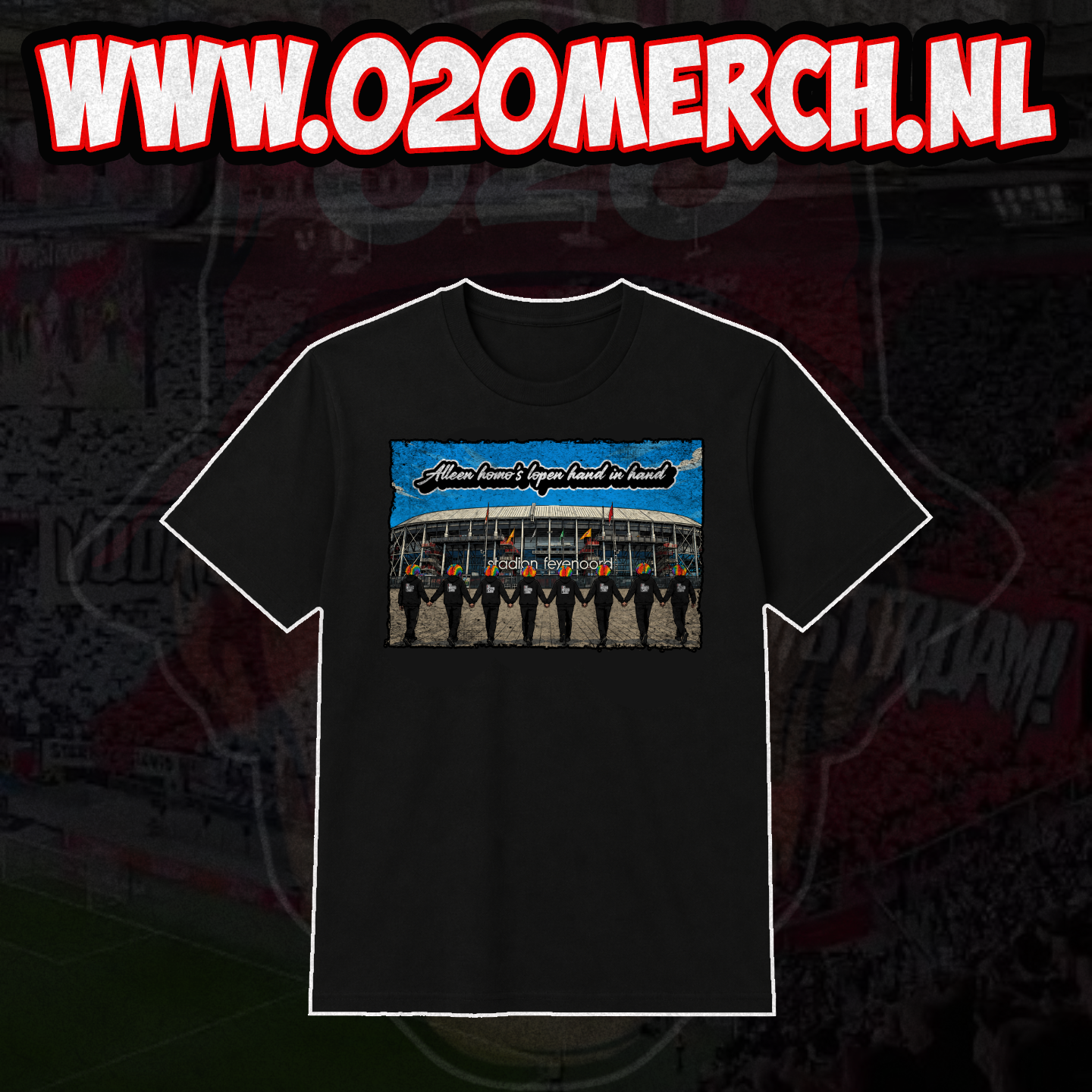 Alleen homo's T-shirt